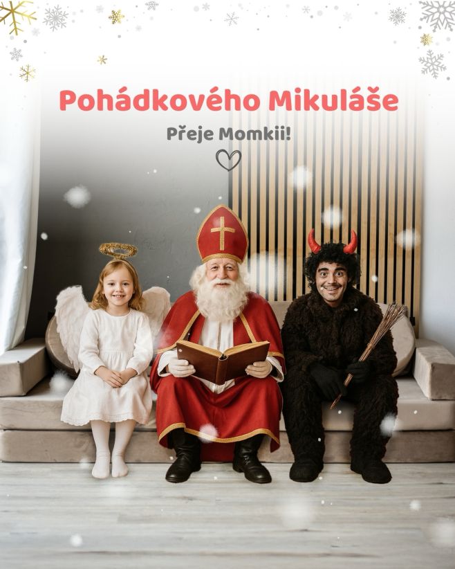 Modulární pohovku už prověřili andělští kontroloři i pekelná inspekce🧐 A obstála na jedničku! Náš Mikuláš je sice AI, ale...